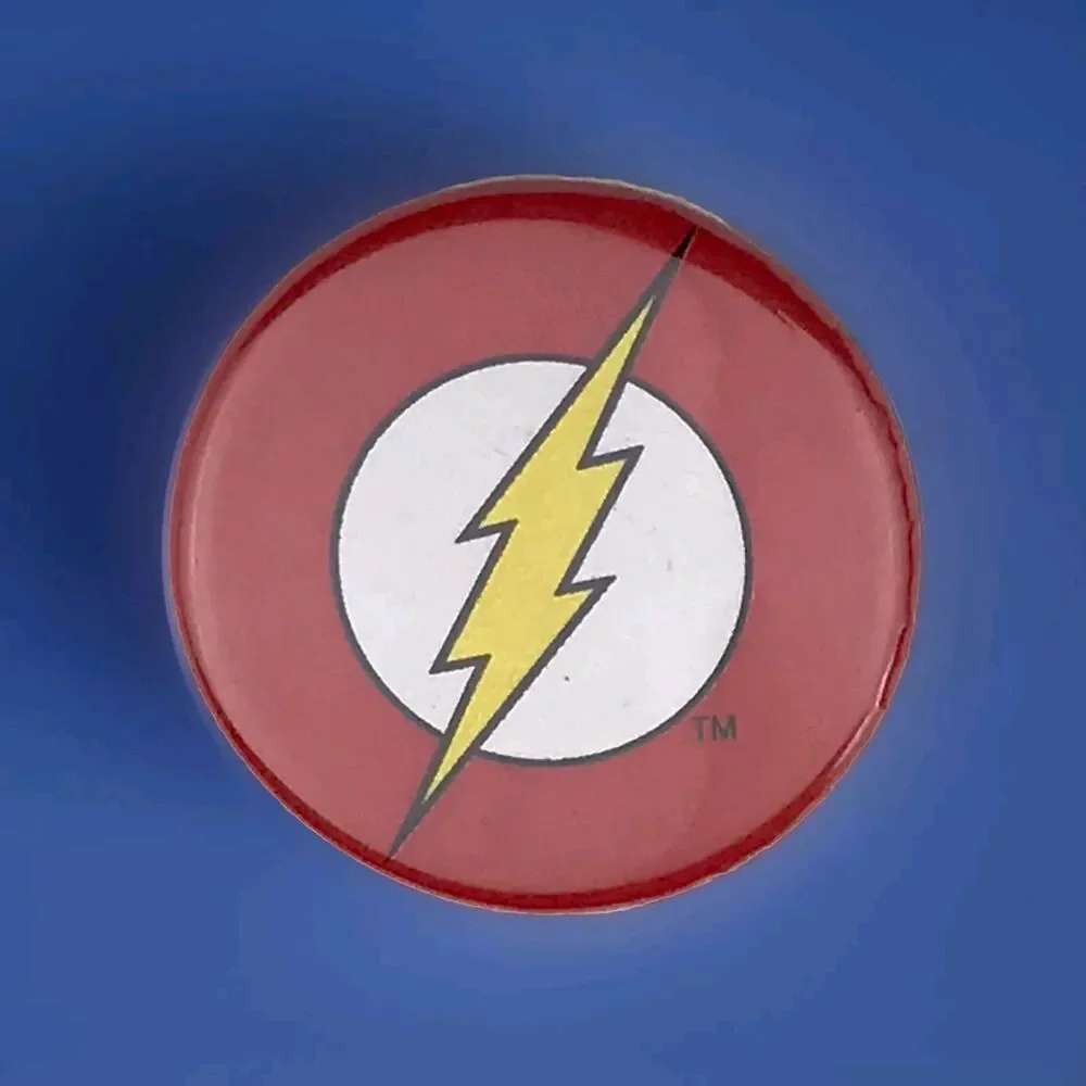 The Flash Pin Button Pinback DC Comics